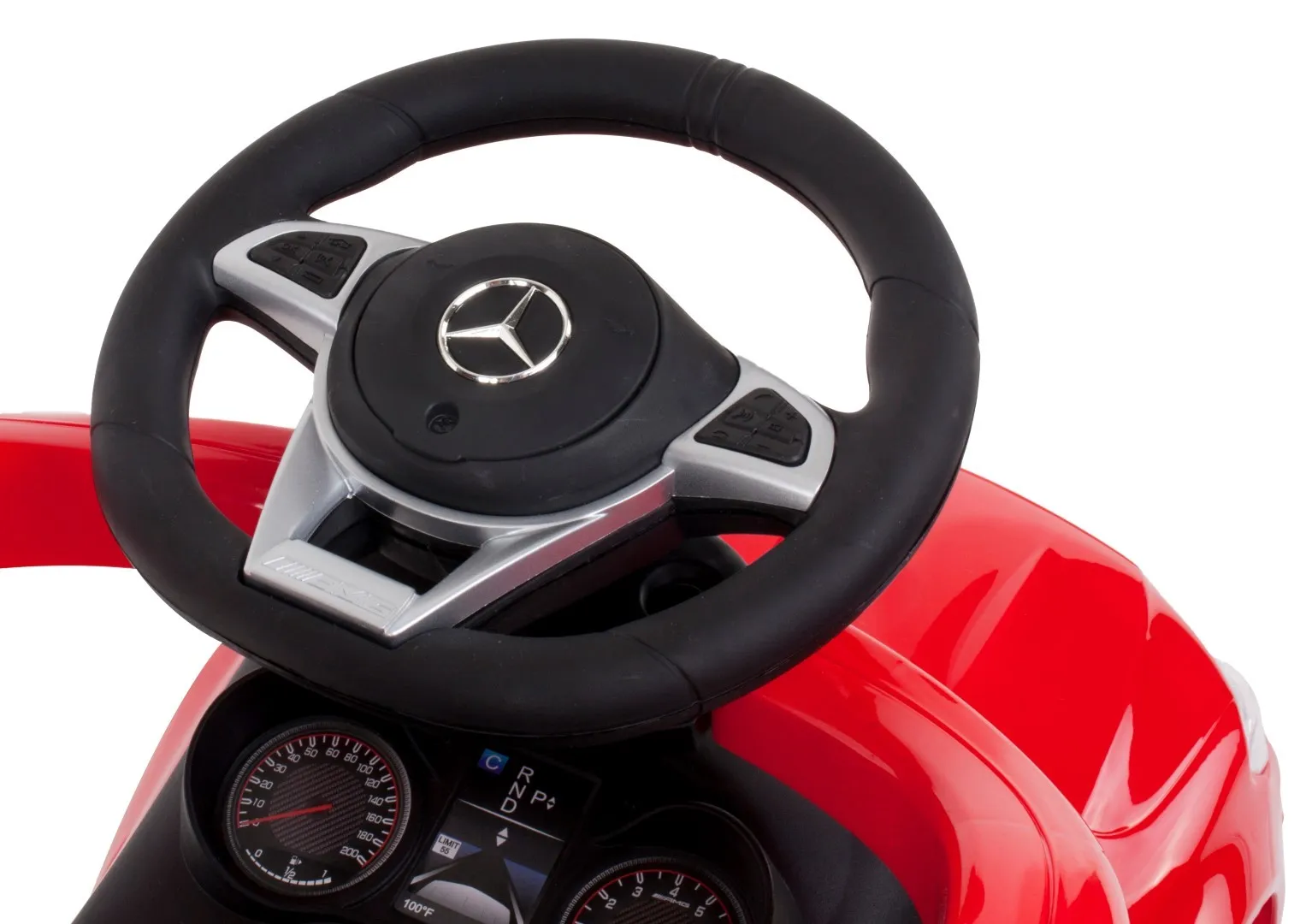dječji mercedes c63 amg guralica crveni - slika 4
