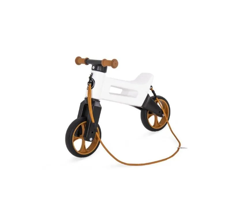 funny wheels tricikl super sport 2u1 bijeli - slika 8