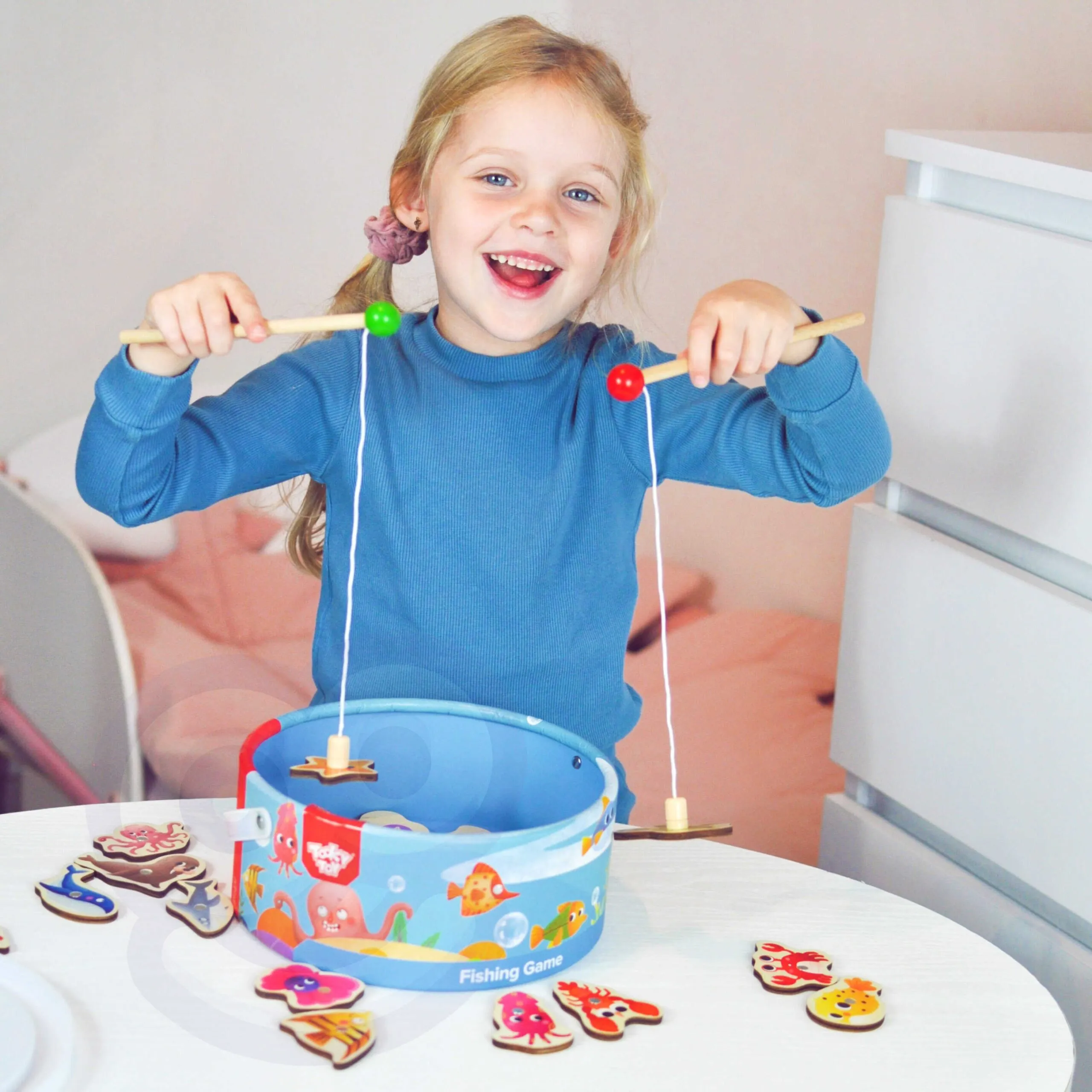 tooky toy igra pecanja ribica - slika 8
