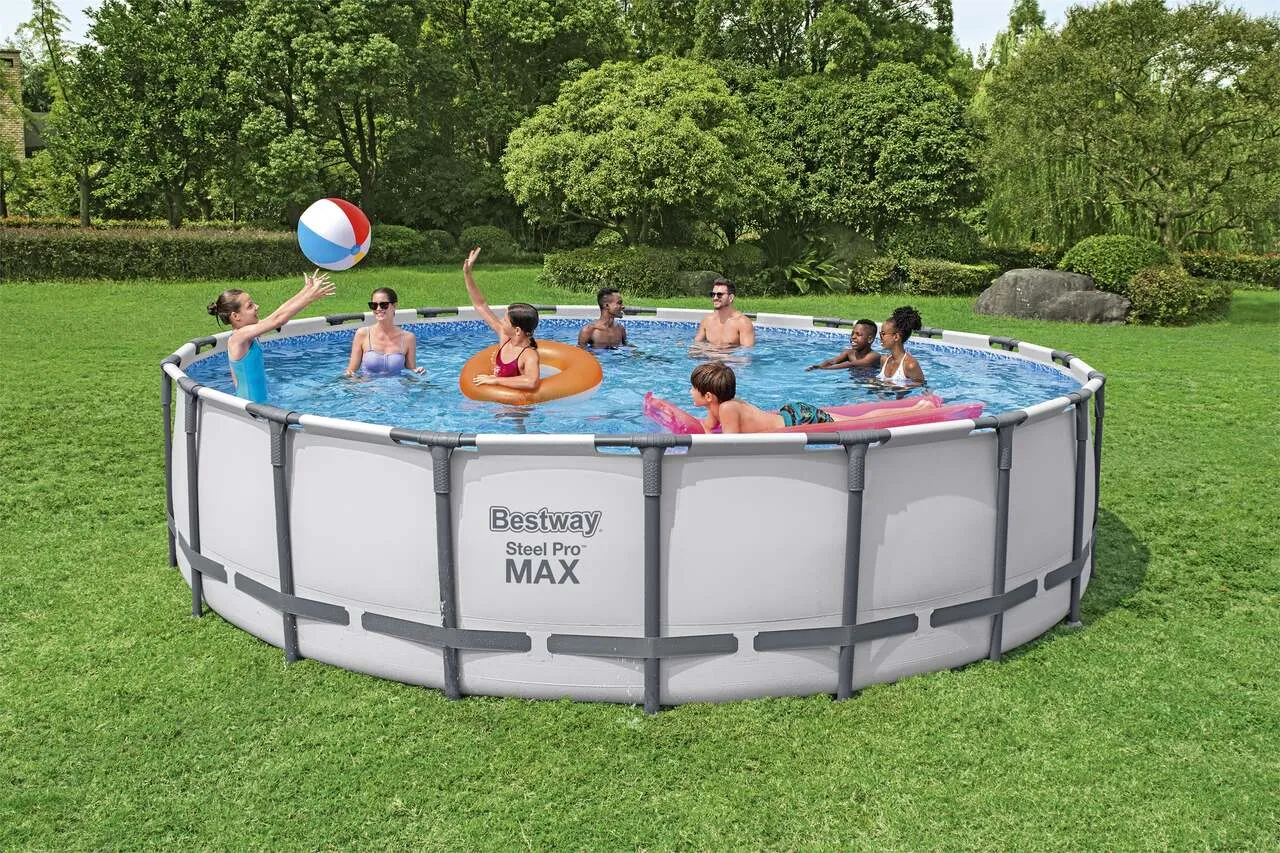 bestway montažni bazen 610x132 cm - slika 2