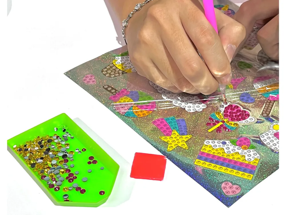 diy set ukrašavanja s kristalima morski svijet - slika 4