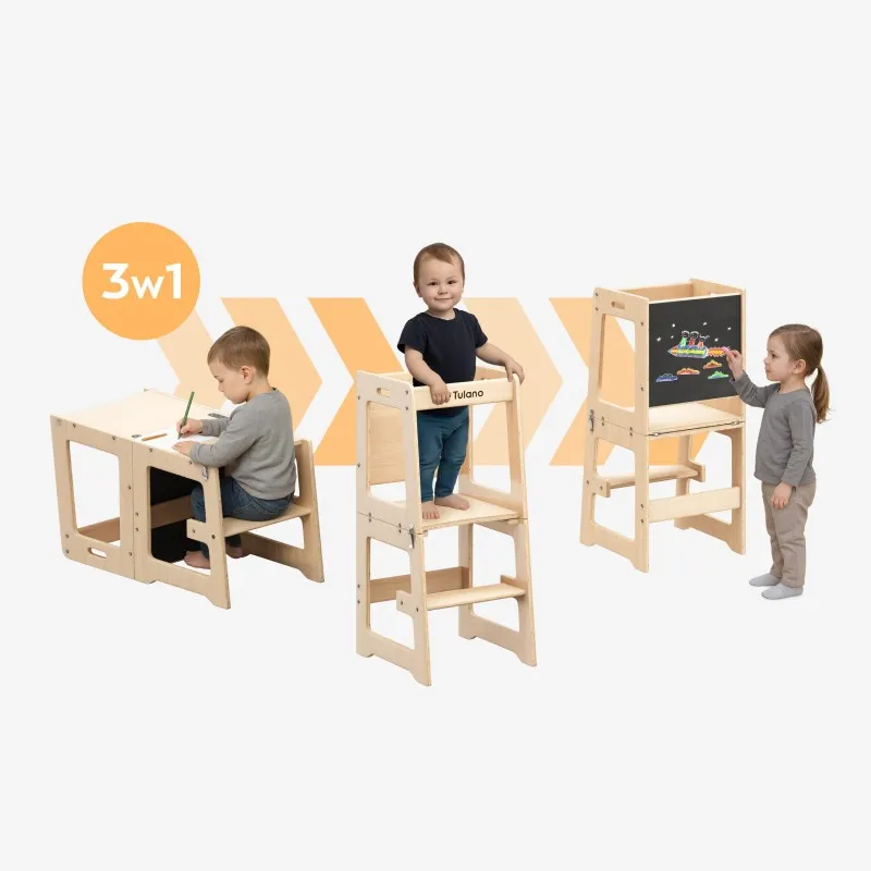 kuhinjski pomoćnik s funkcijom stola mooby 35 natural - slika 8