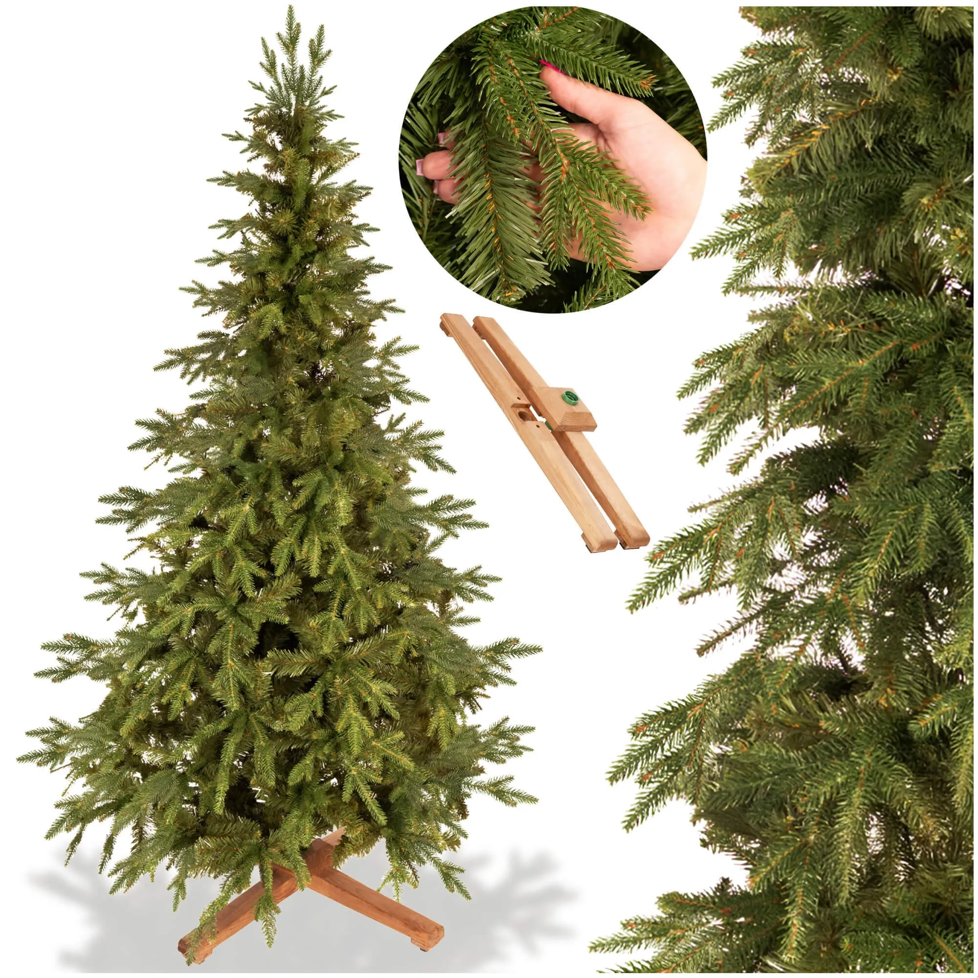 royal trees umjetno božićno drvce – himalajska jela premium 210 cm - slika 3