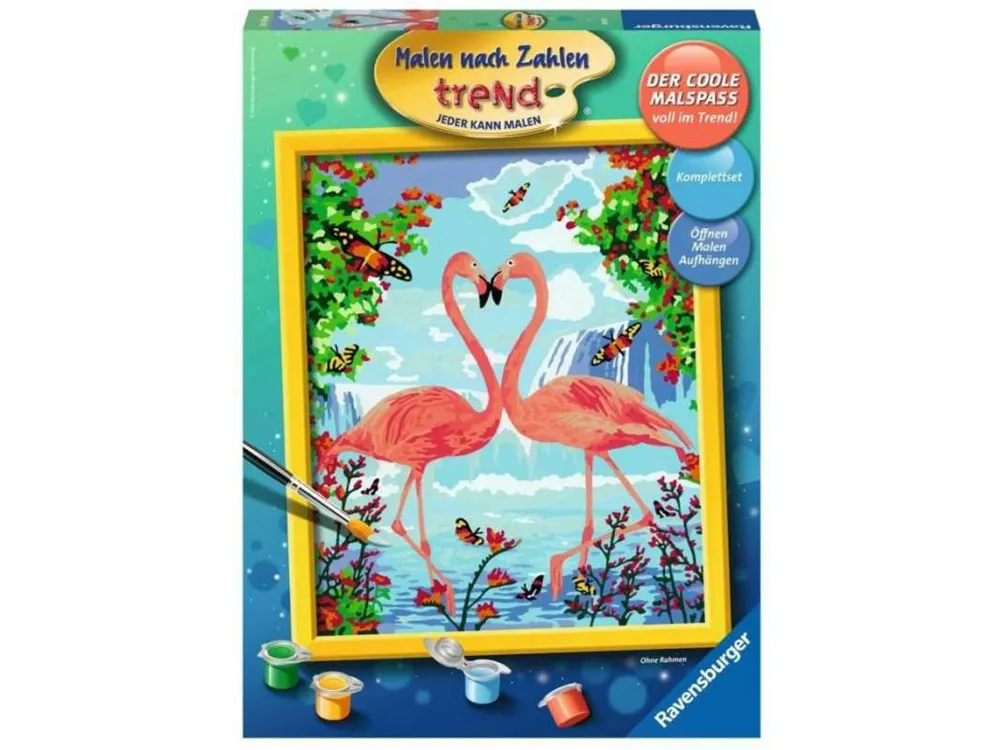 ravensburger bojanka "zaljubljeni flamingosi" - slika 3