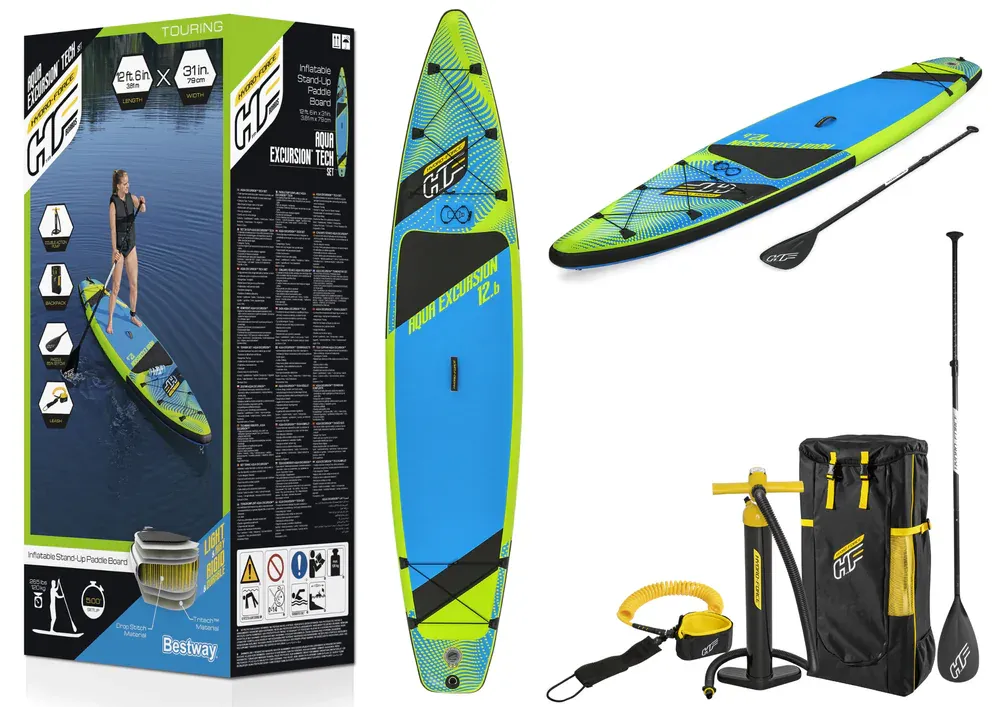 bestway 65373 hydro-force daska s dodacima 381x79cm - slika 2