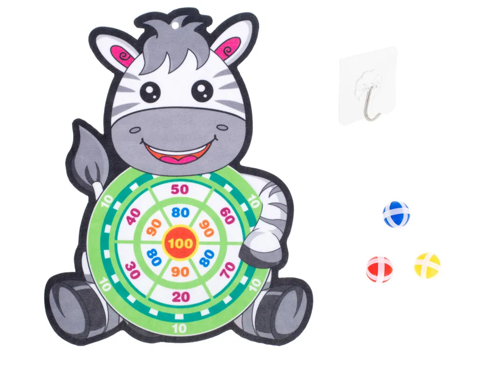 pikado na čičak s lopticama zebra - slika 8