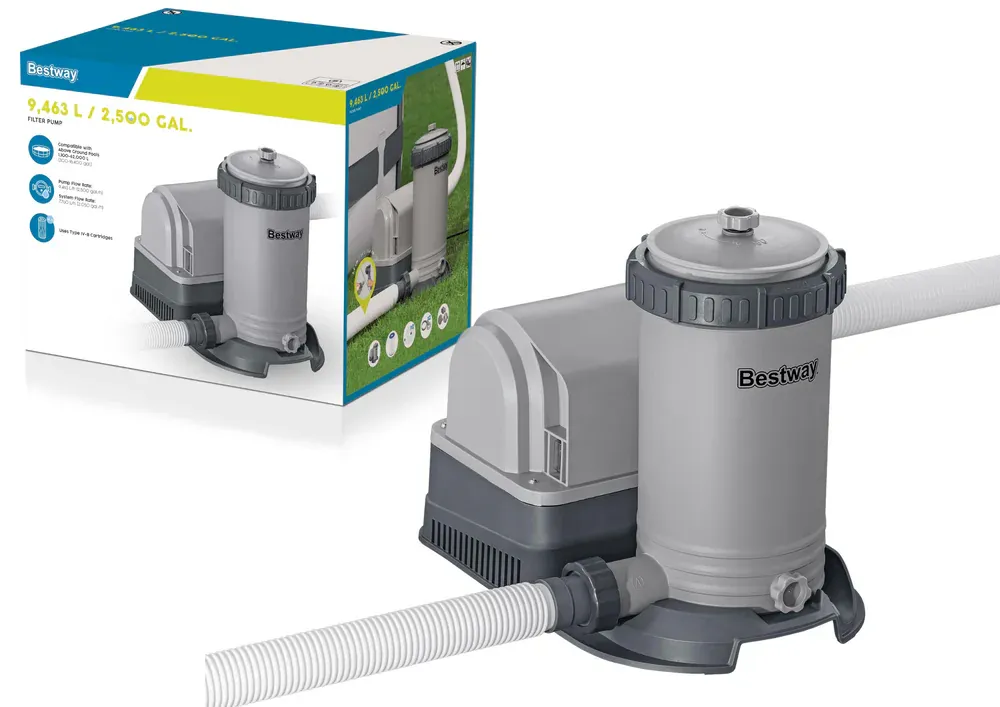 filter pumpa za bazen 9463l/h bestway 58391 - slika 2