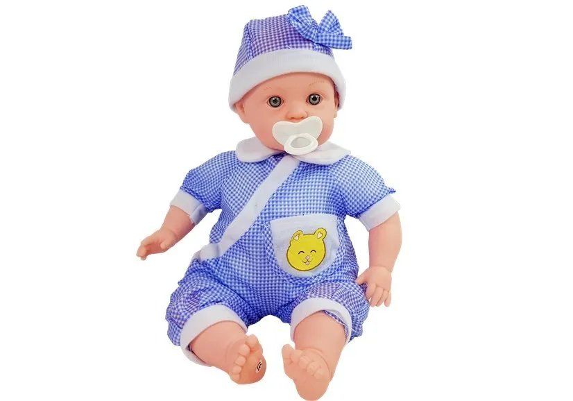 lutka beba u plavom 45cm - slika 3