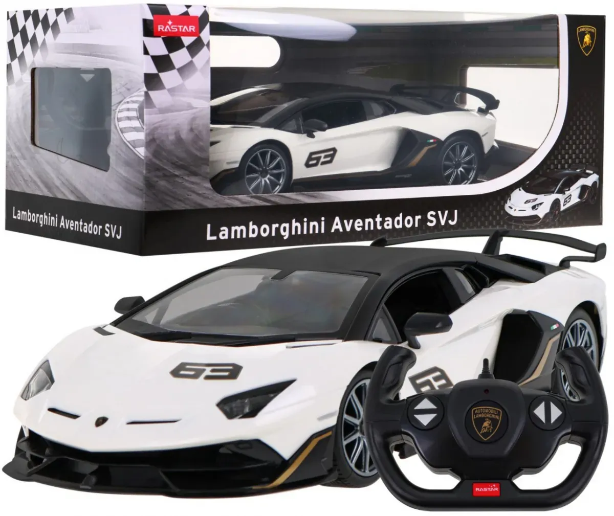 rastar lamborghini aventador na daljinsko upravljanje 1:14 - slika 2