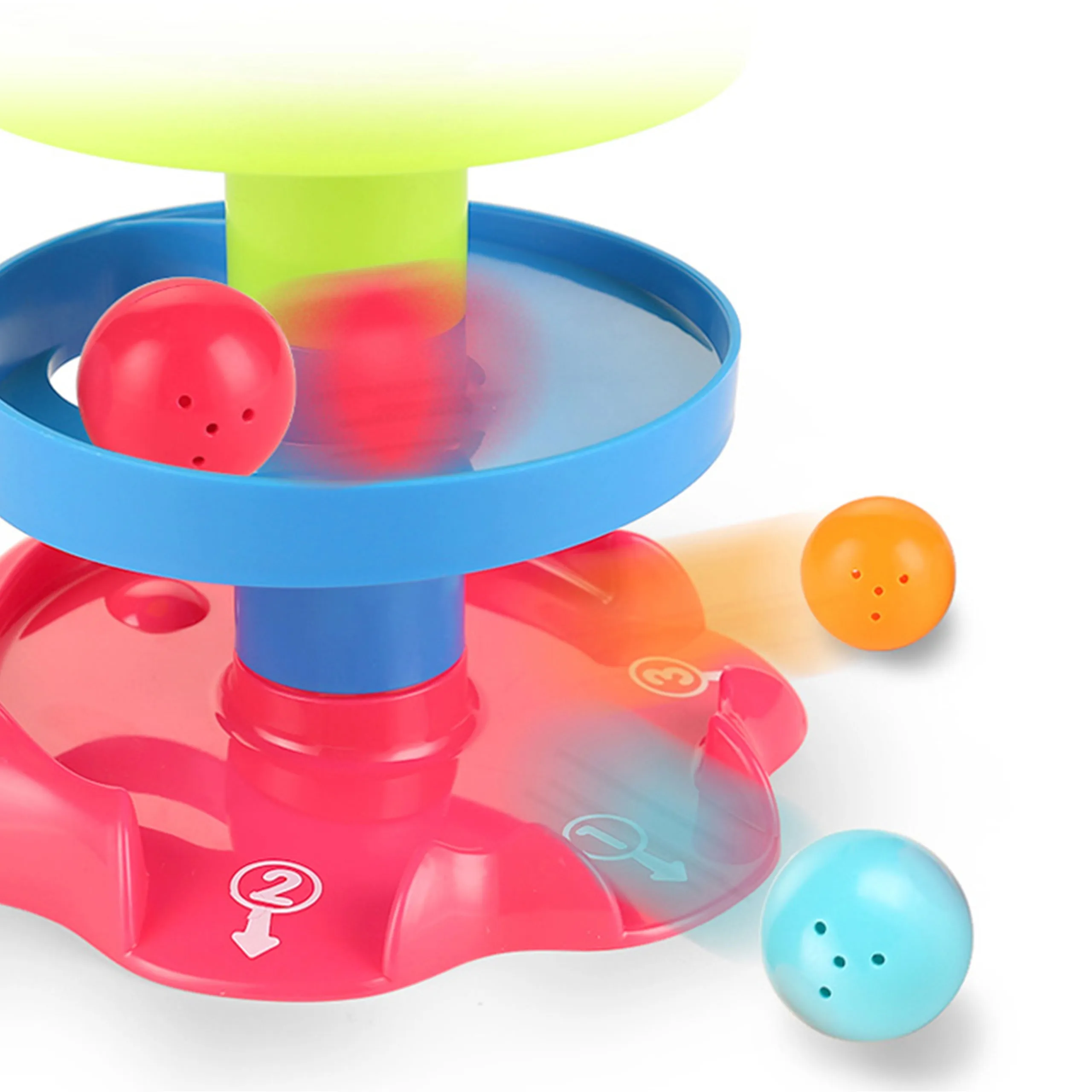 woopie baby spiralna staza + 3 loptice - slika 4