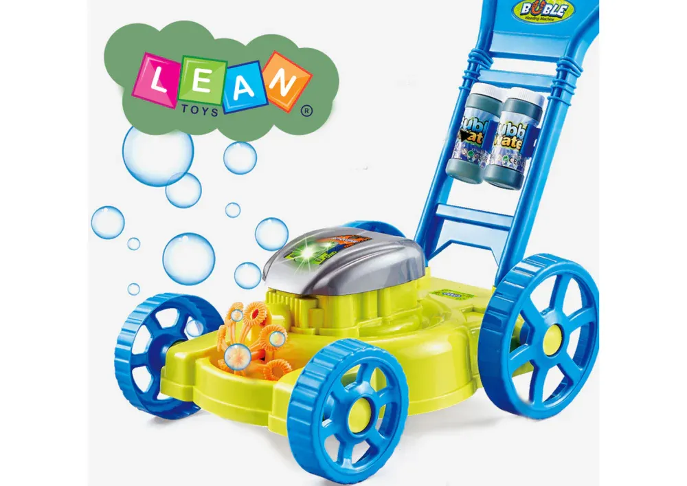 mower kosilica s mjehurićima od sapunice plava - slika 2