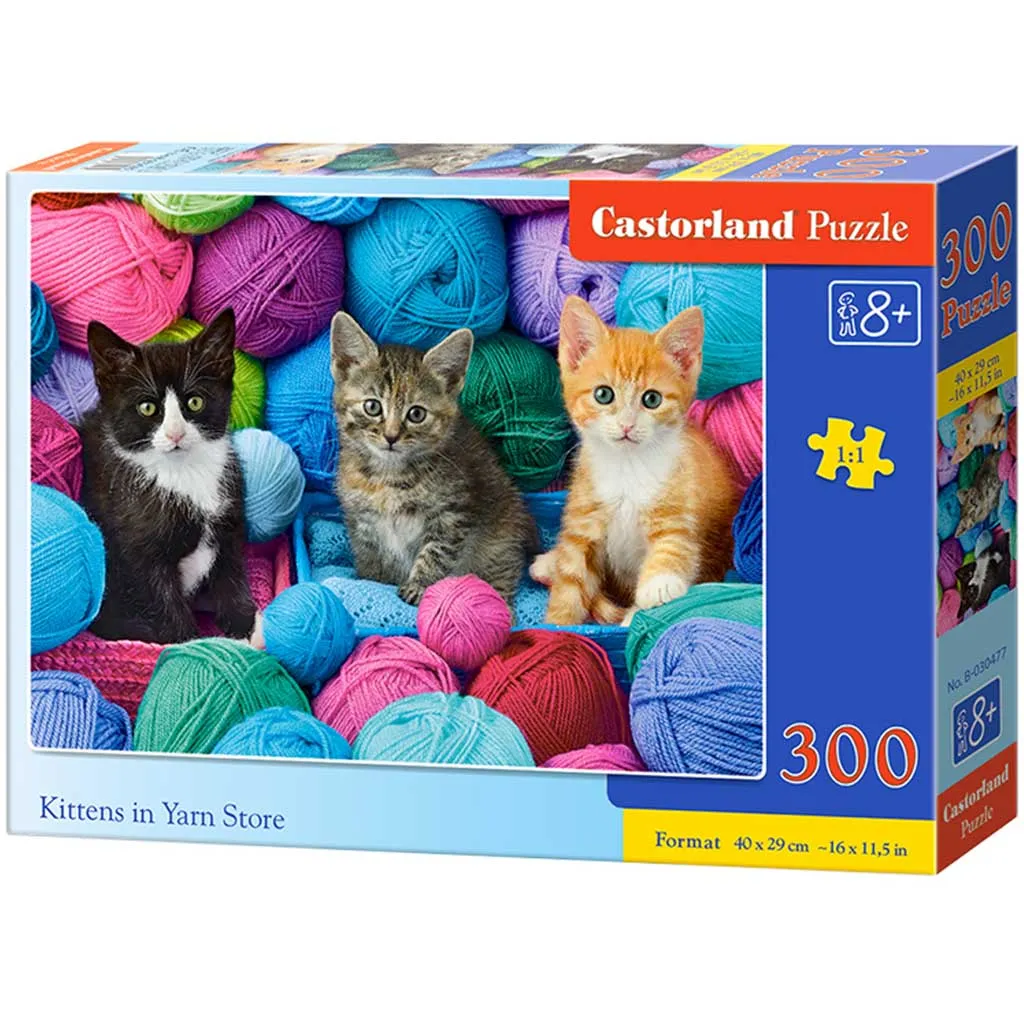 castorland puzzle mačići u vuni 300kom. - slika 4