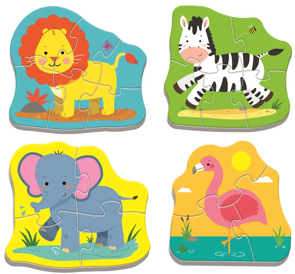 puzzle - baby classic - safari životinje / trefl - slika 3
