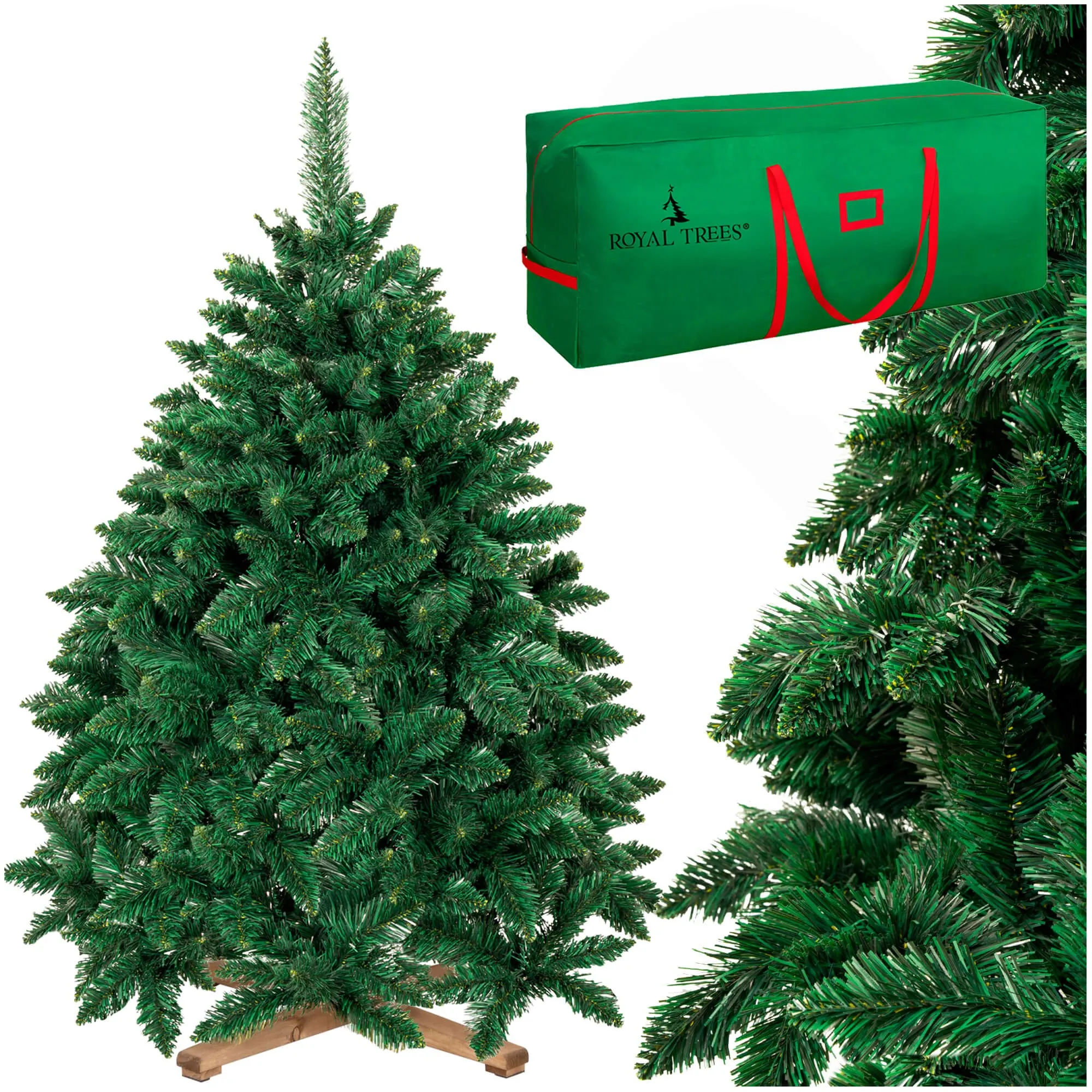 royal trees umjetna božićna jelka šumski bor premium 150 cm - slika 7