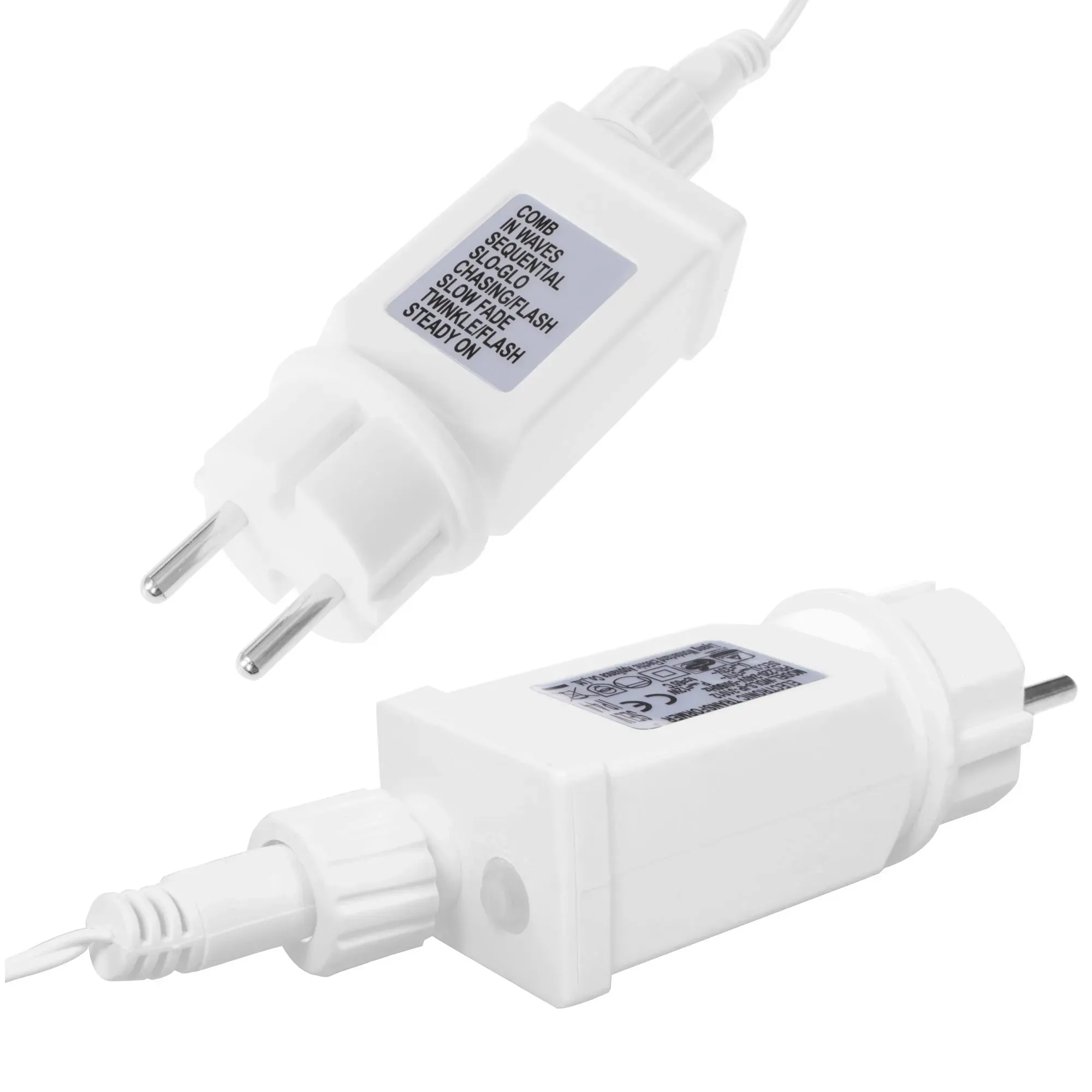 svjetlosna zavjesa u obliku ledenih siga s 200 led lampica - slika 3