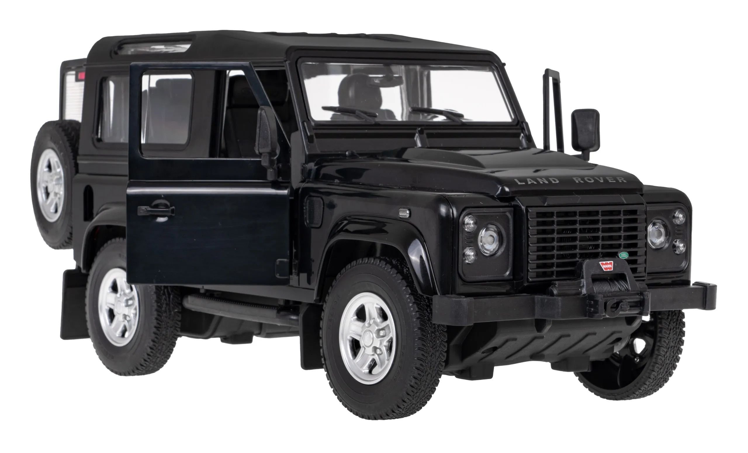 rastar land rover defender 1:14 na daljinsko upravljanje crni - slika 6