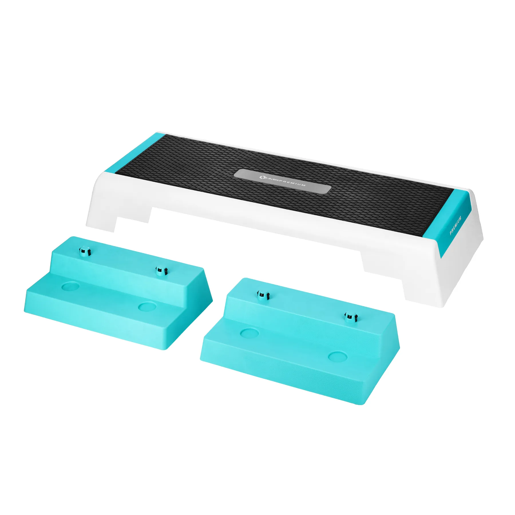 aerobik step hms premium, bijela/menta - slika 9