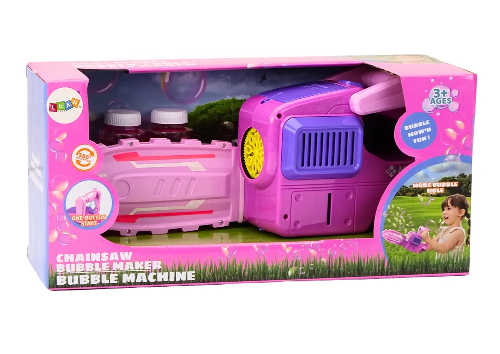 motorna pila s mjehurićima,dvije tekućine, pink - slika 5