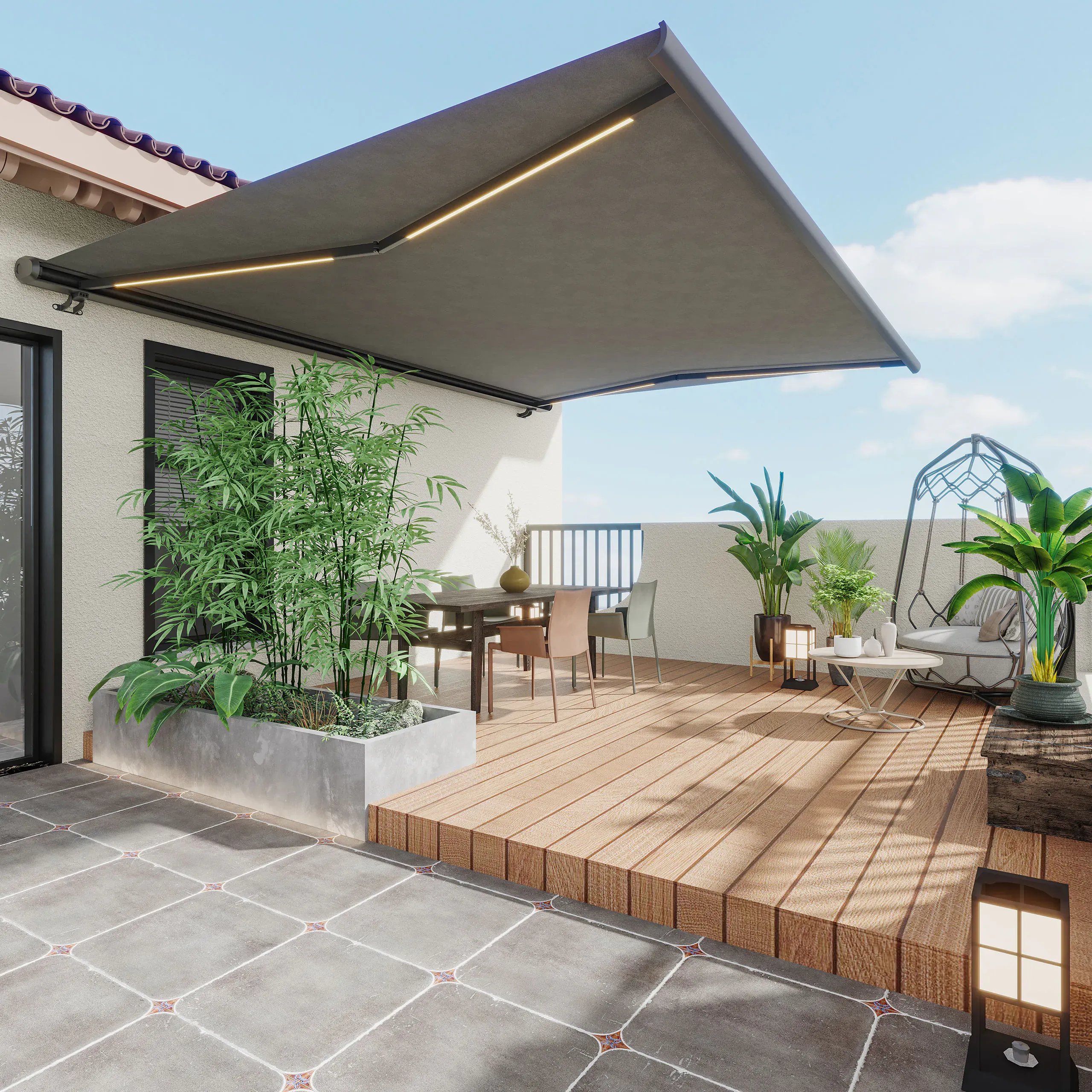 futura led tenda 400 x 300 cm - slika 2