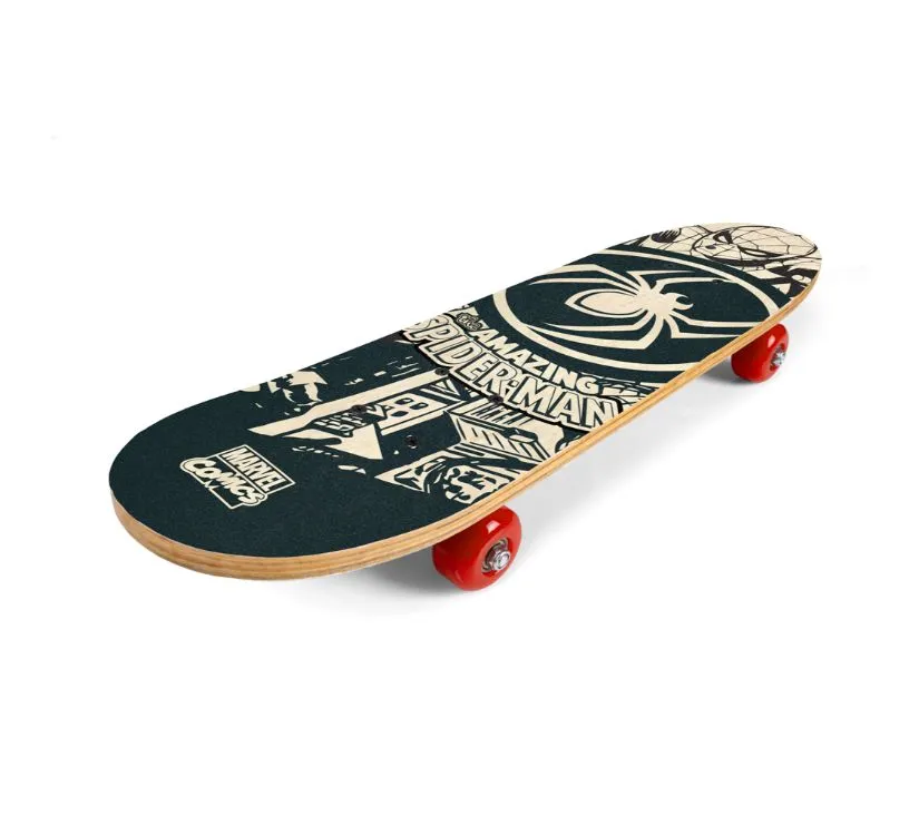 seven dječji drveni skateboard spider-man - slika 3