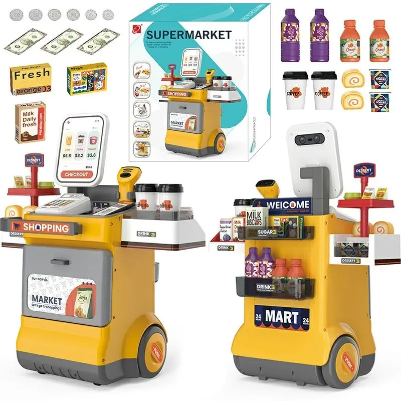 interaktivna kolica za supermarkete zvuk blagajna - slika 1