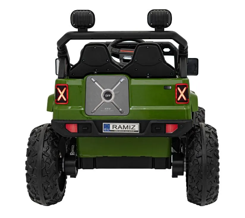 off-road, auto na akumulator, zeleni - slika 7