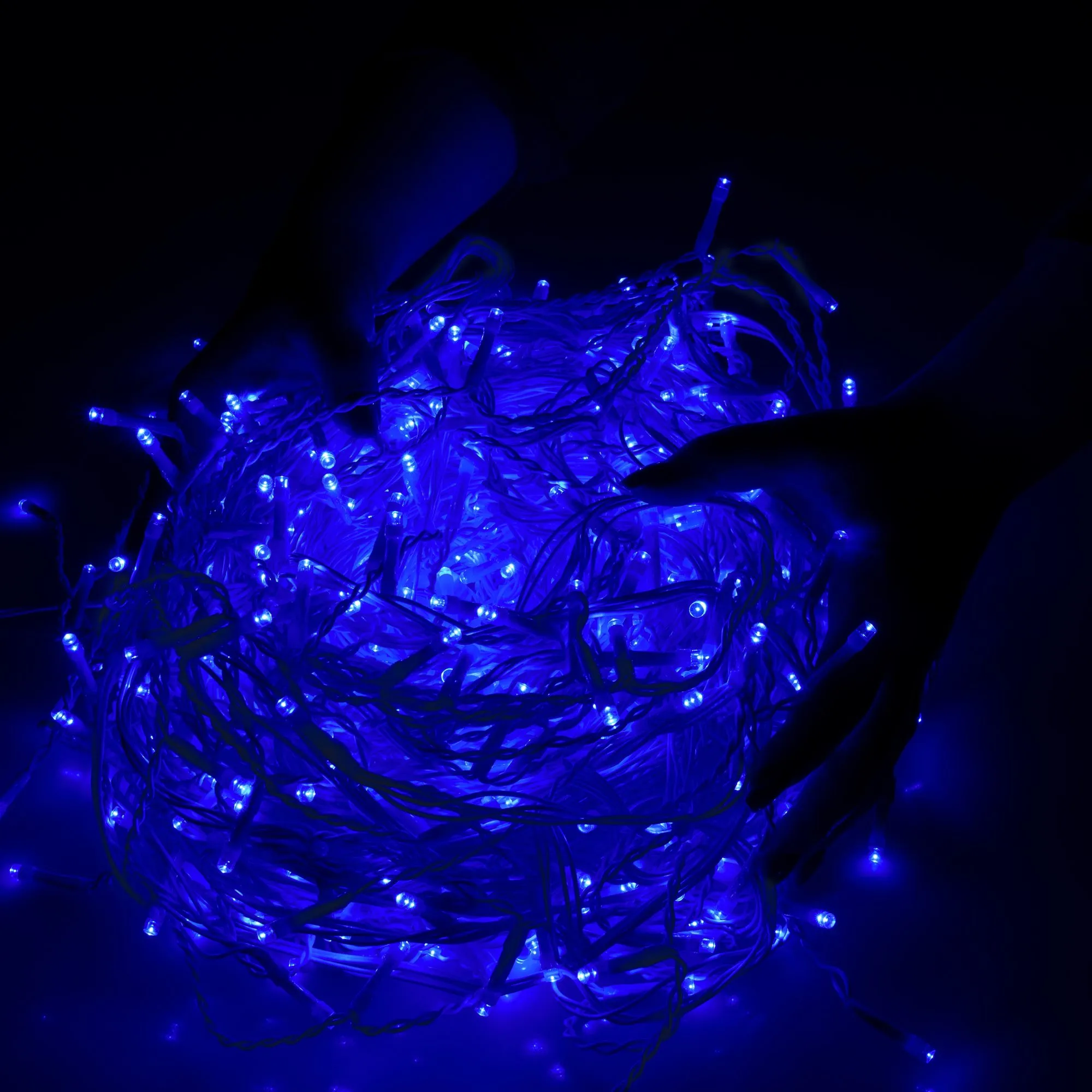 svjetlosna zavjesa u obliku ledenih siga s 500 led lampica - slika 5