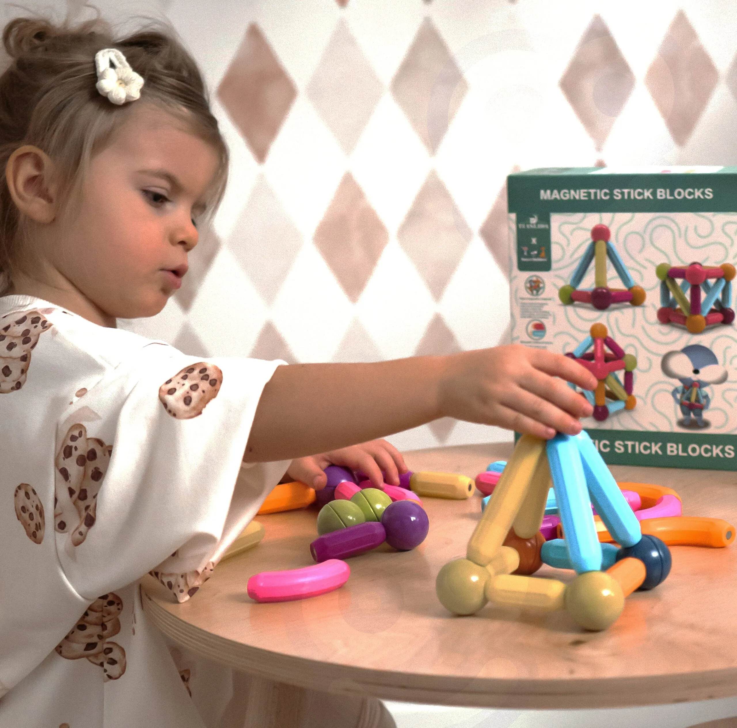 woopie set magnetskih blokova 28 el. - slika 3