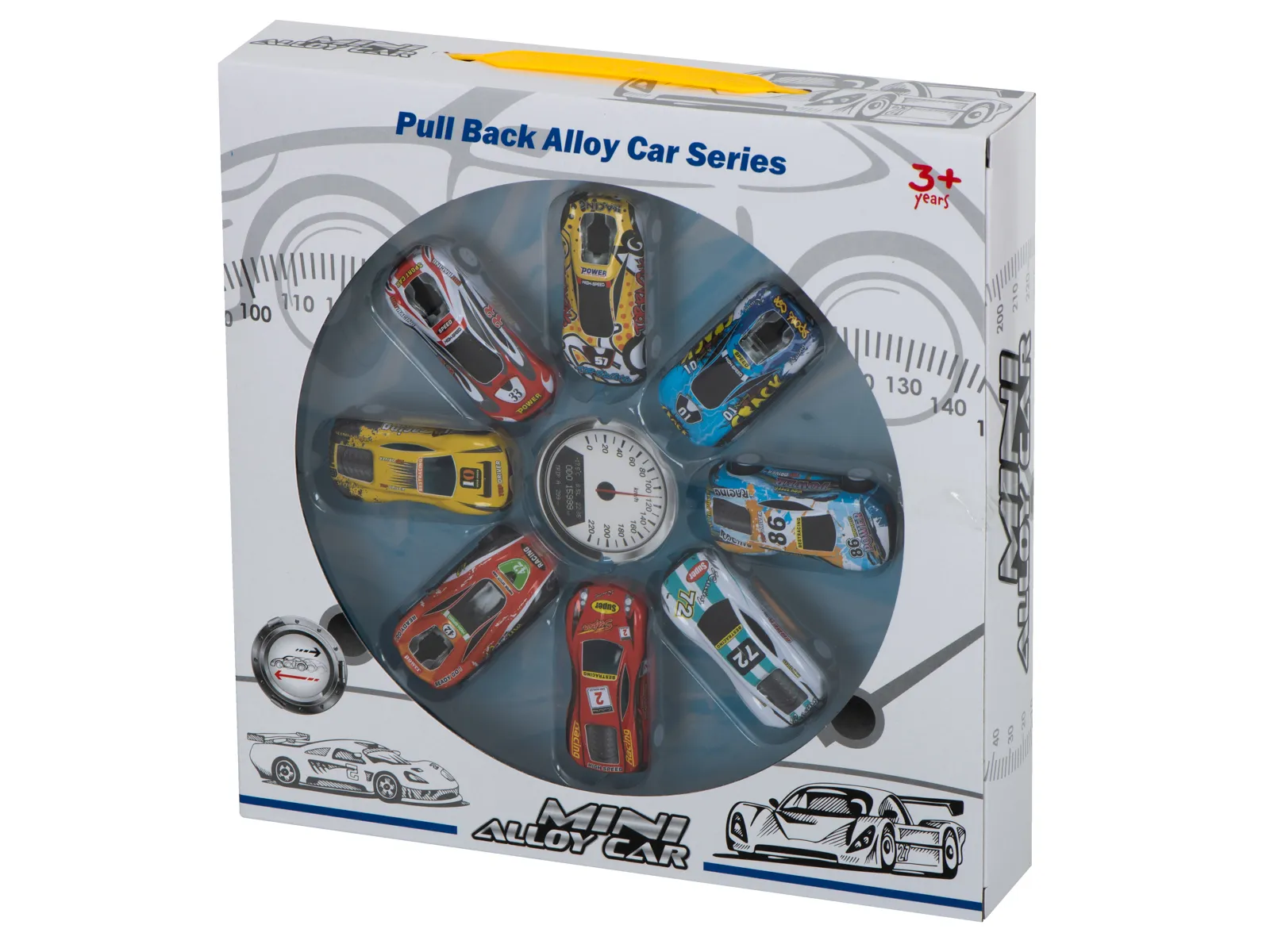 set metalnih automobila 8 kom. - slika 8
