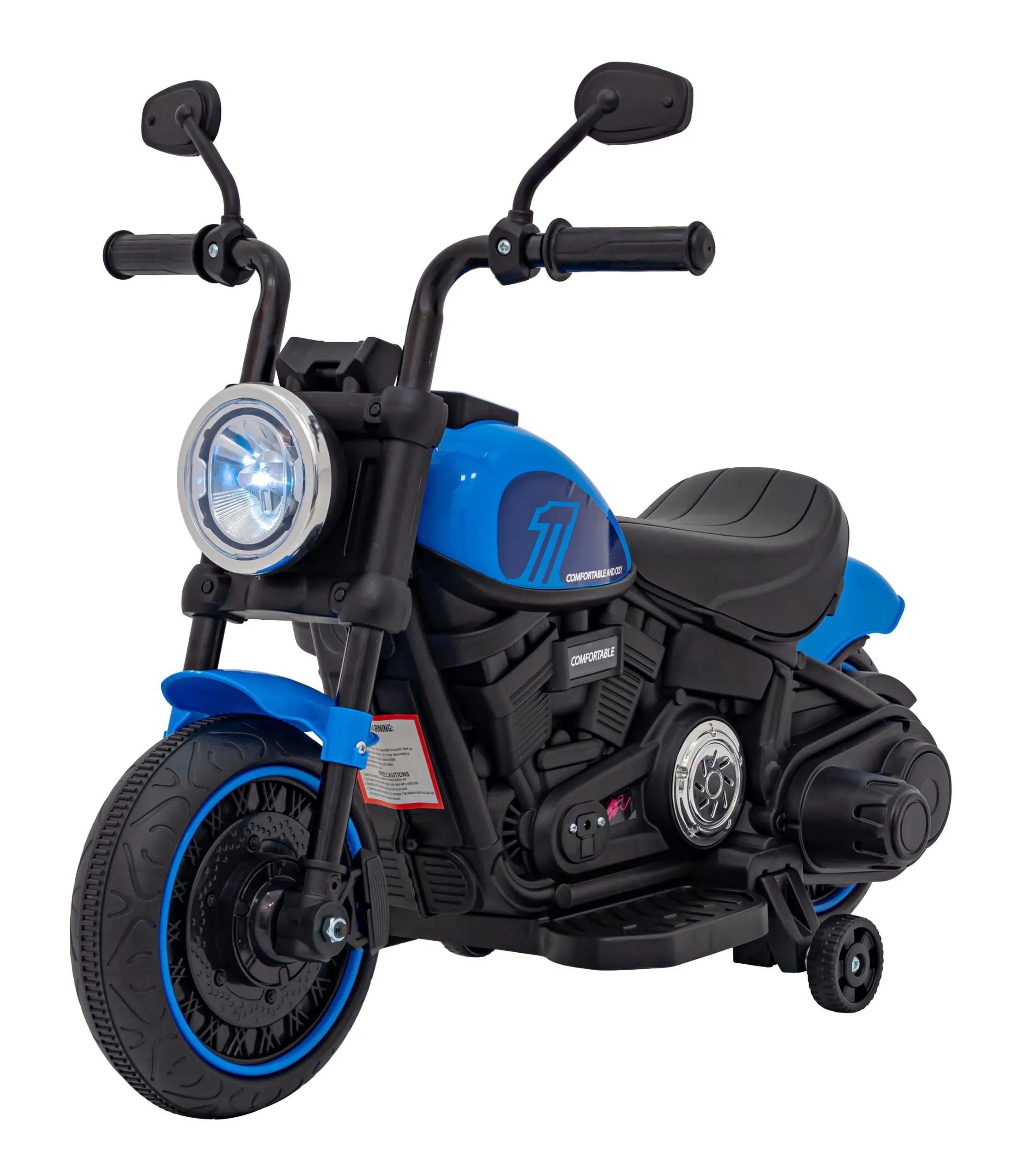 chopper, motor na akumulator, plavi - slika 2