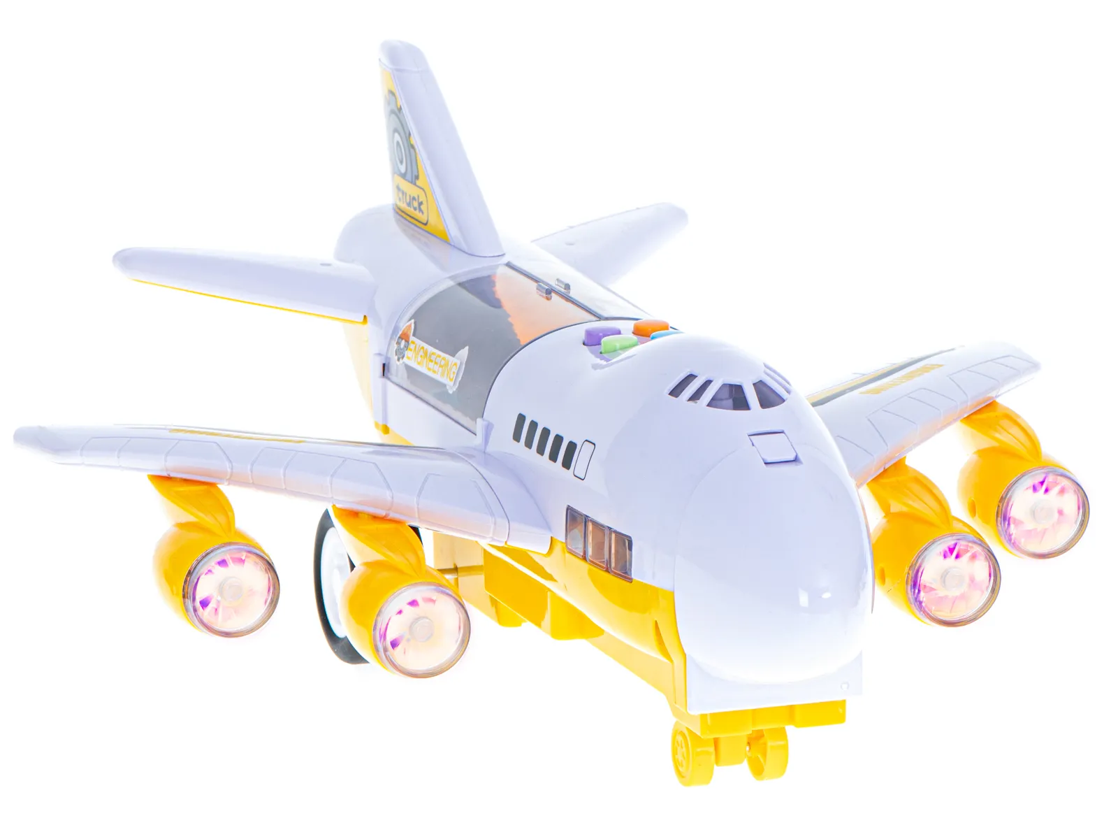 transportni avion s građevinskim strojevima - slika 8