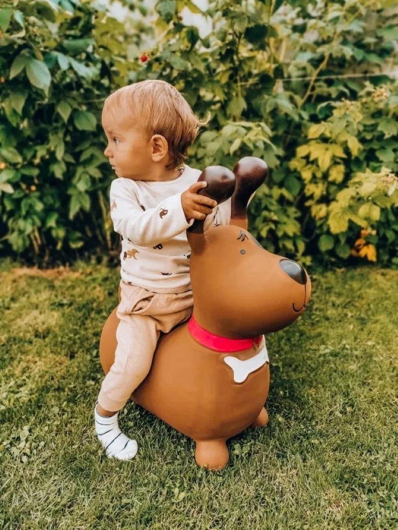 psić za skakanje 60cm smeđi - slika 10