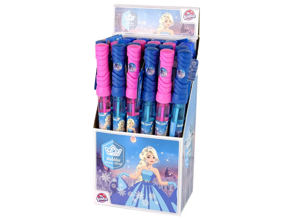 štapić na mjehuriće princeza 120ml plavo-rozi - slika 5