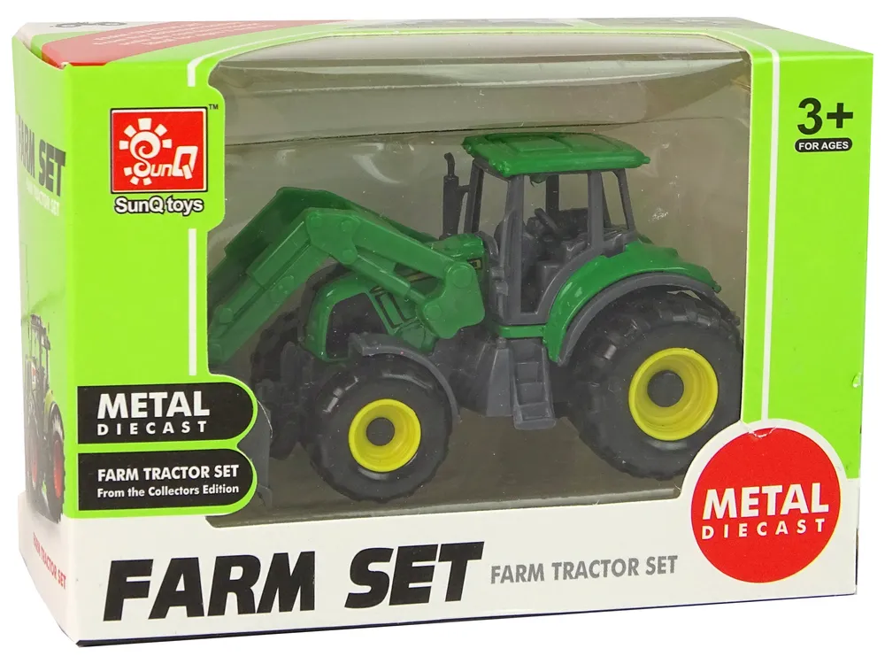 traktor buldožer zeleni - slika 6