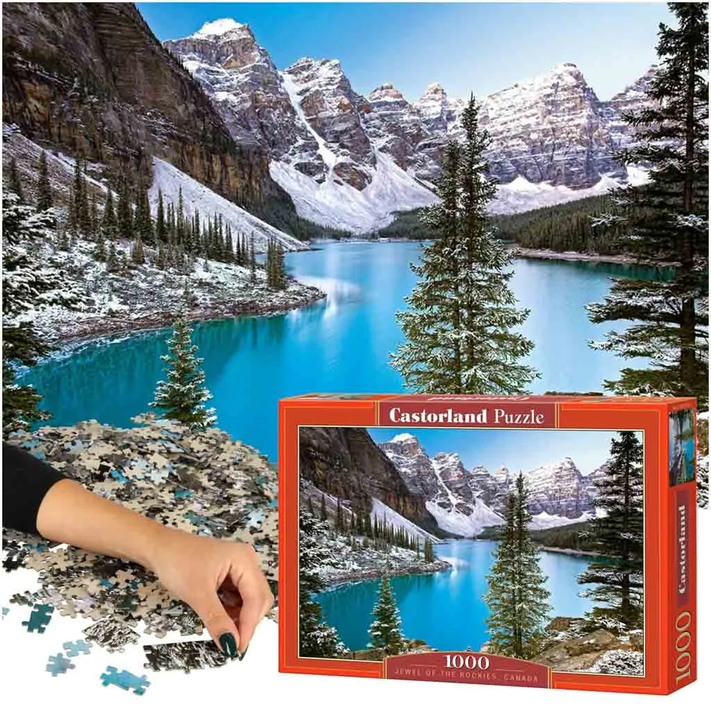 castorland puzzle jezero kanada 1000kom. - slika 2