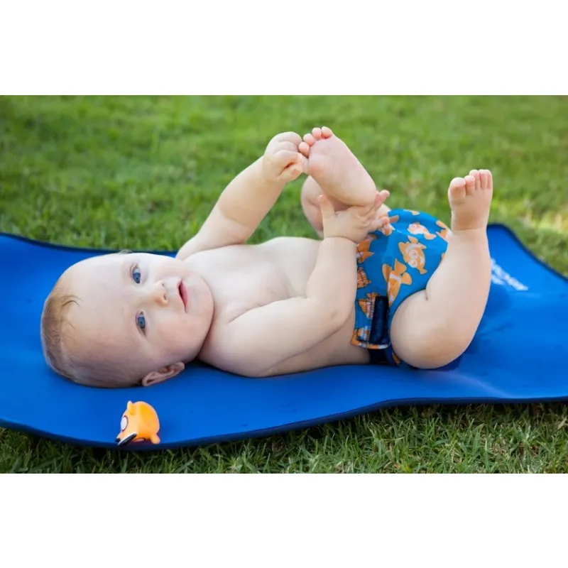 konfidence pelena za vodu za bebe aquanappies pink hibiscus - slika 3