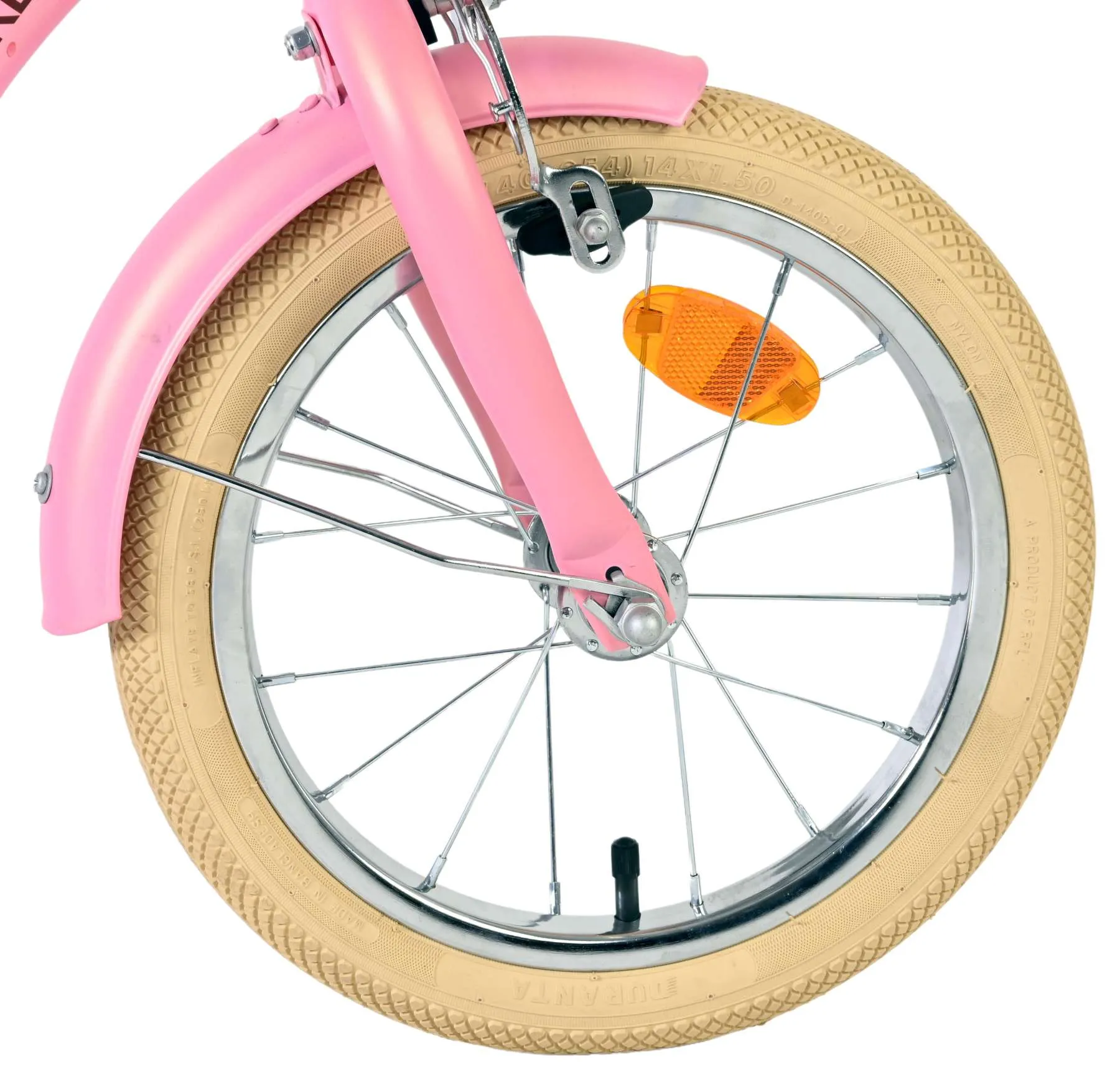 volare dječji bicikl blossom 14″ ružičaste boje - slika 4