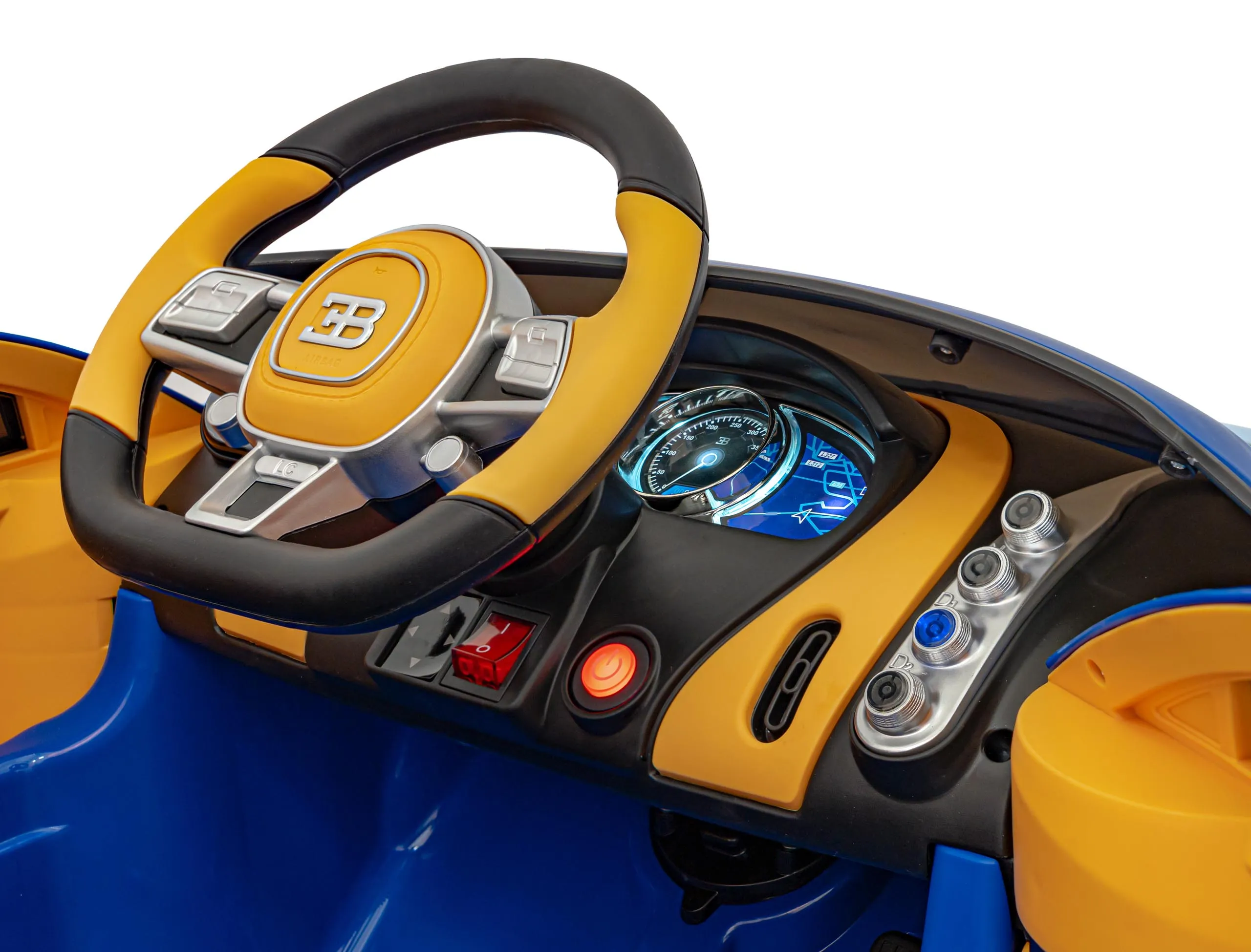 bugatti na akumulator, plavi - slika 8