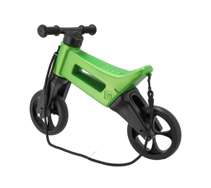 funny wheels tricikl super sport 2u1 metalic zelena - slika 8