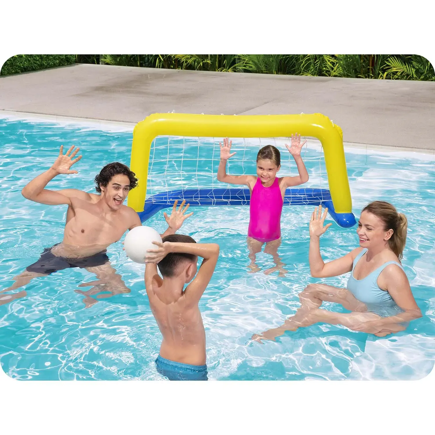 gol za bazen + lopta 137 x 66 cm bestawy 52123 - slika 7