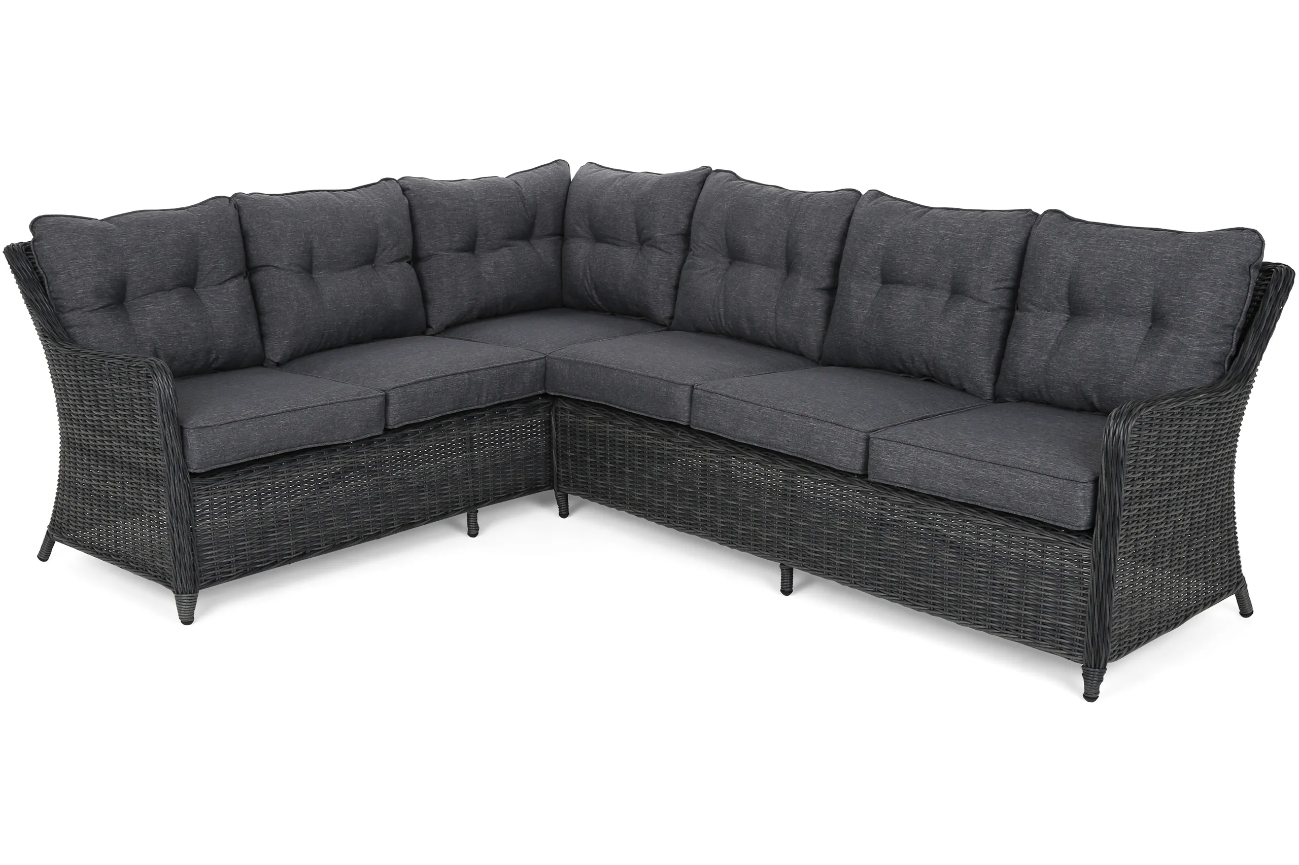 lijevi kutni set california gray / gray melange - slika 4