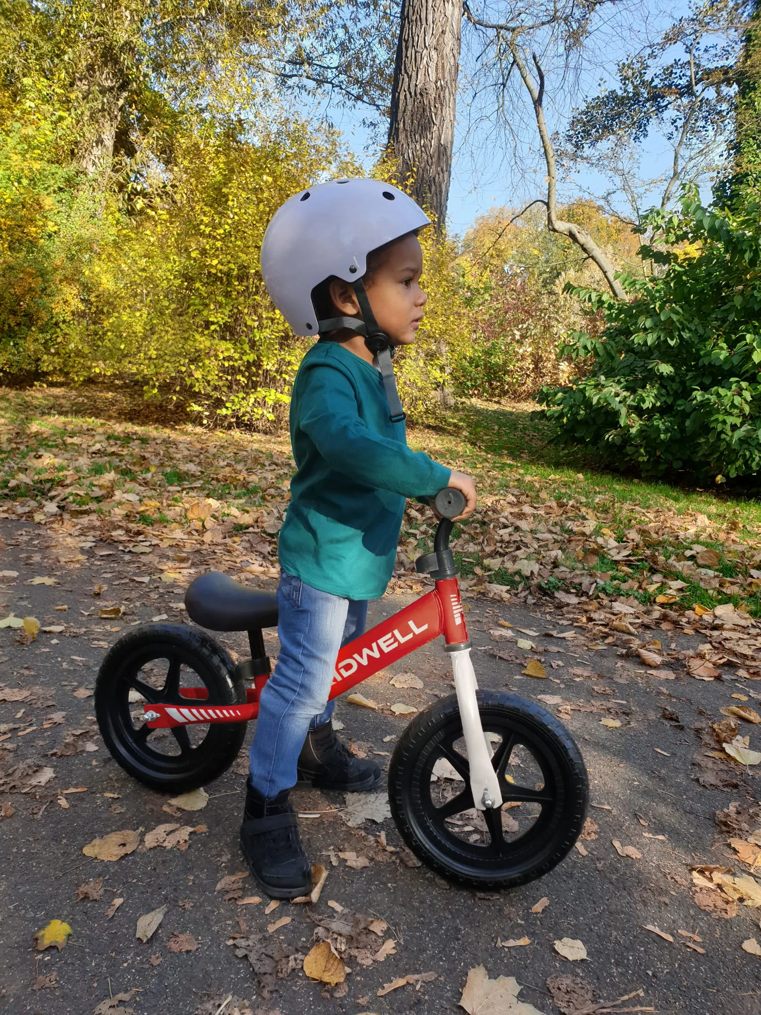 kidwell rebel dječji bicikl bez pedala, crveni - slika 9