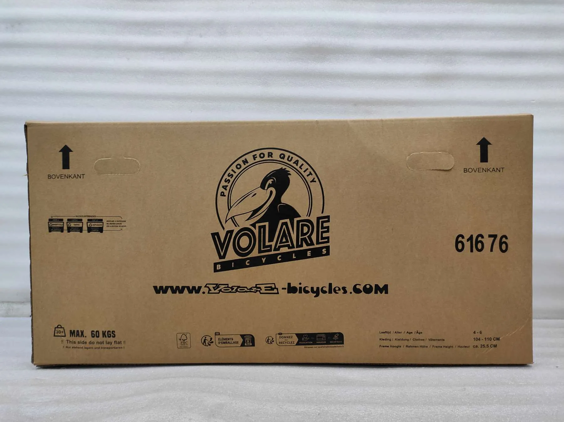 volare dječji bicikl unicorn 16″ roza boje, dvije ručne kočnice - slika 12