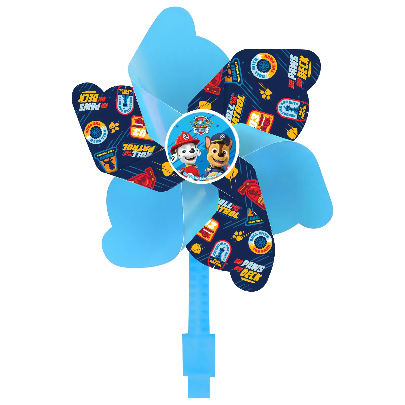 seven vrtuljak za bicikl paw patrol plavi - slika 2