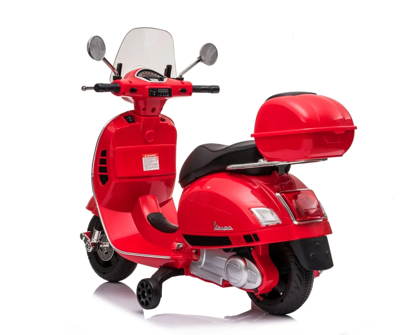 vespa gts super red vozilo na akumulator - slika 5