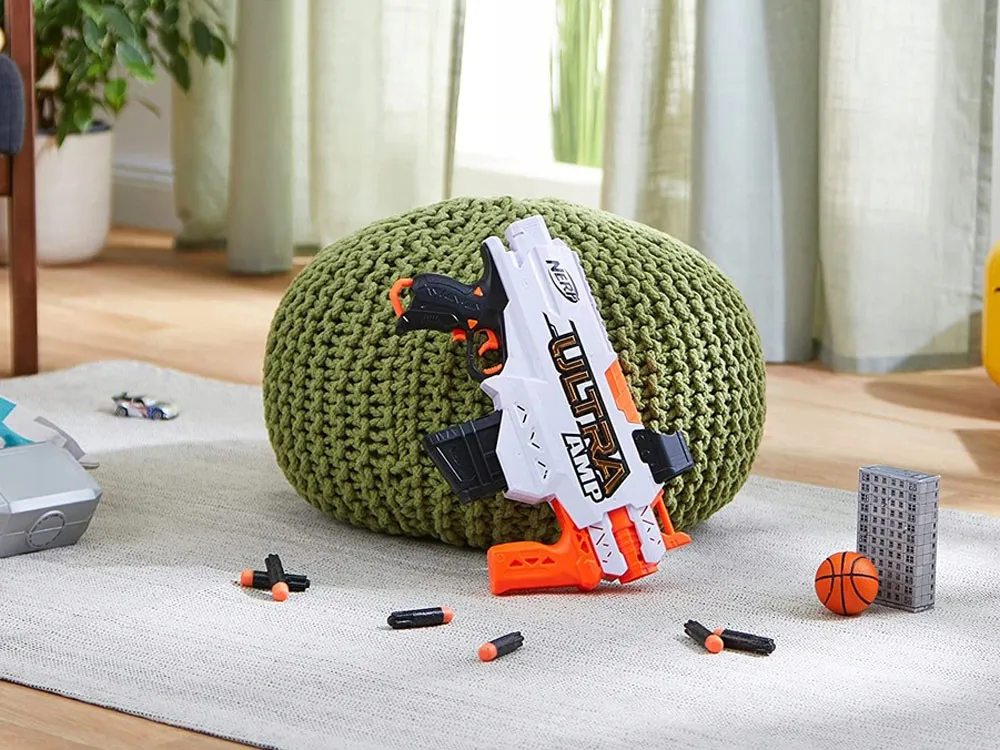 nerf ultra amp pištolj + 6 pjenastih patrona za4584 - slika 4