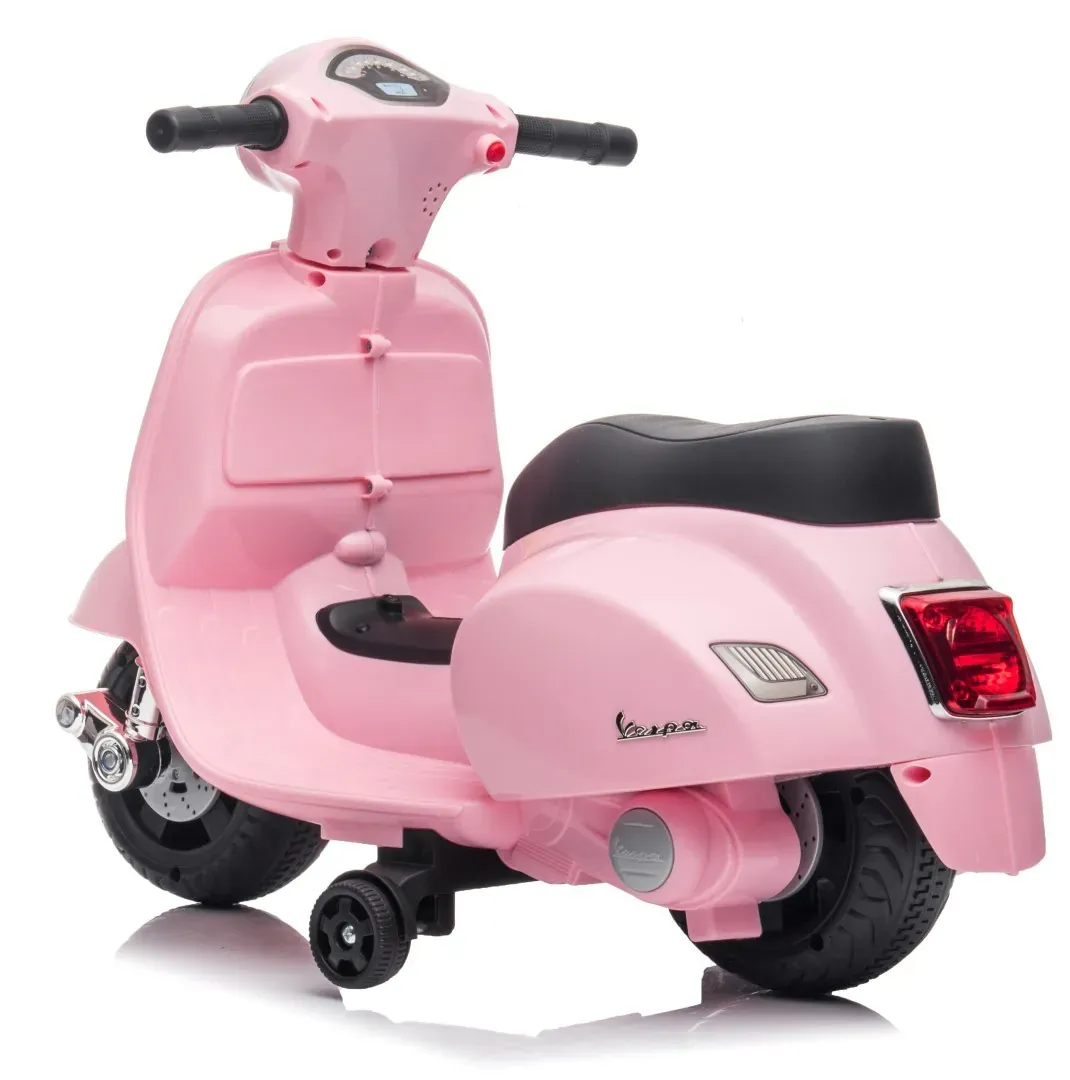 skuter vespa na akumulator - puder rozi - slika 5