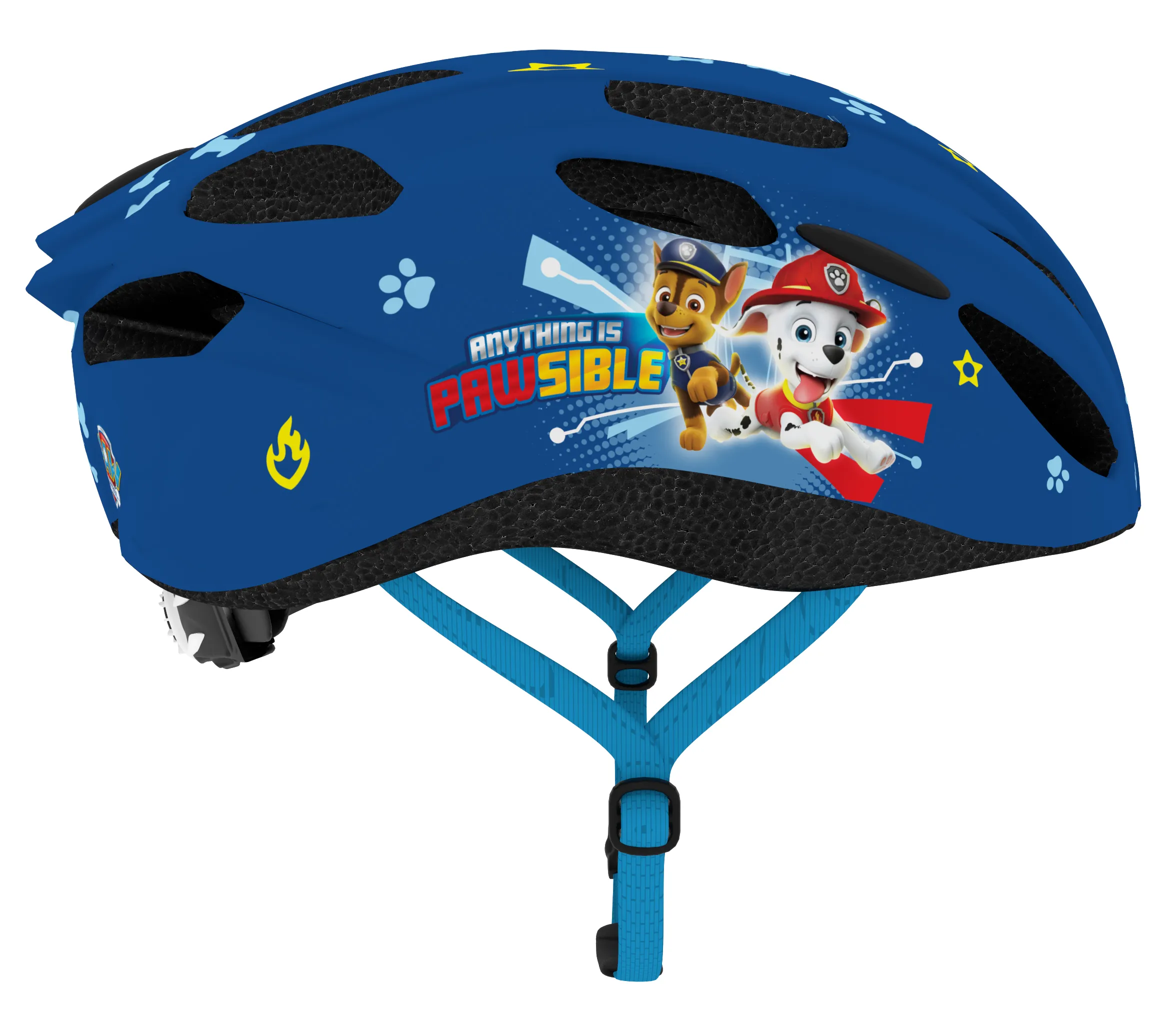 dječja biciklistička kaciga in-mold paw patrol plava - slika 5