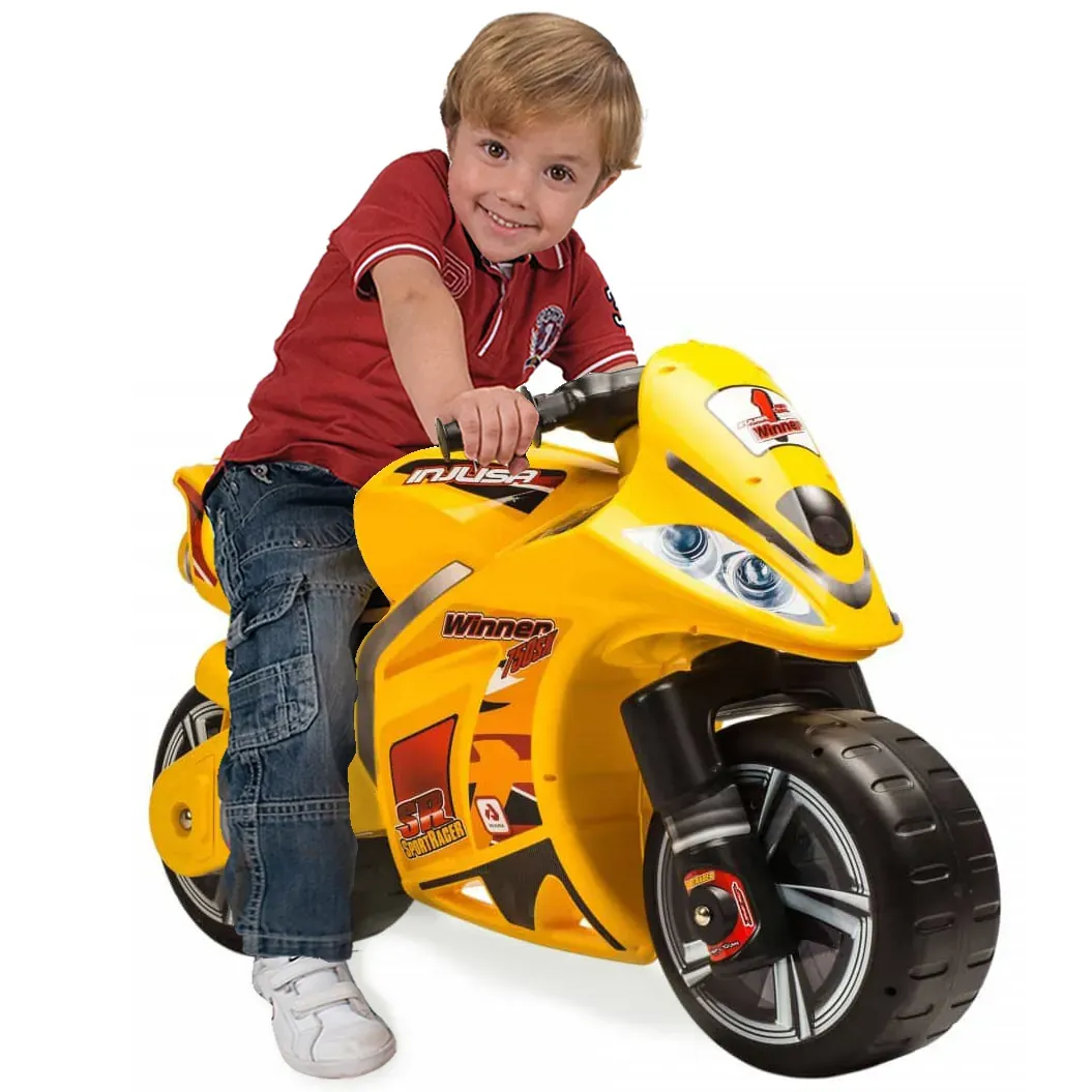 injusa motor winner guralica za djecu - žuti 3+ - slika 2