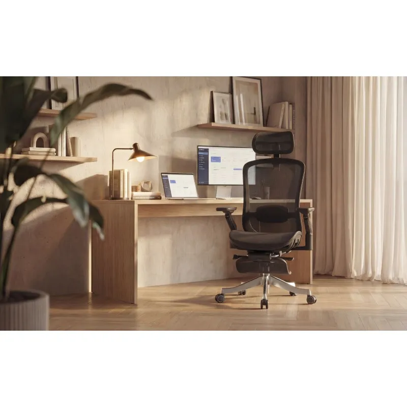 leadpro 8.7 crna okretna stolica - slika 4